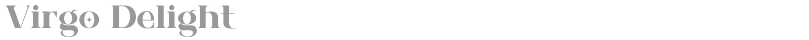 Virgo Delight font preview